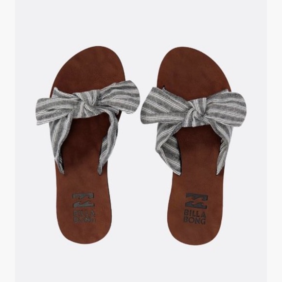 Billabong Shoes - Billabong Tied Up Slide Sandal - NWOT